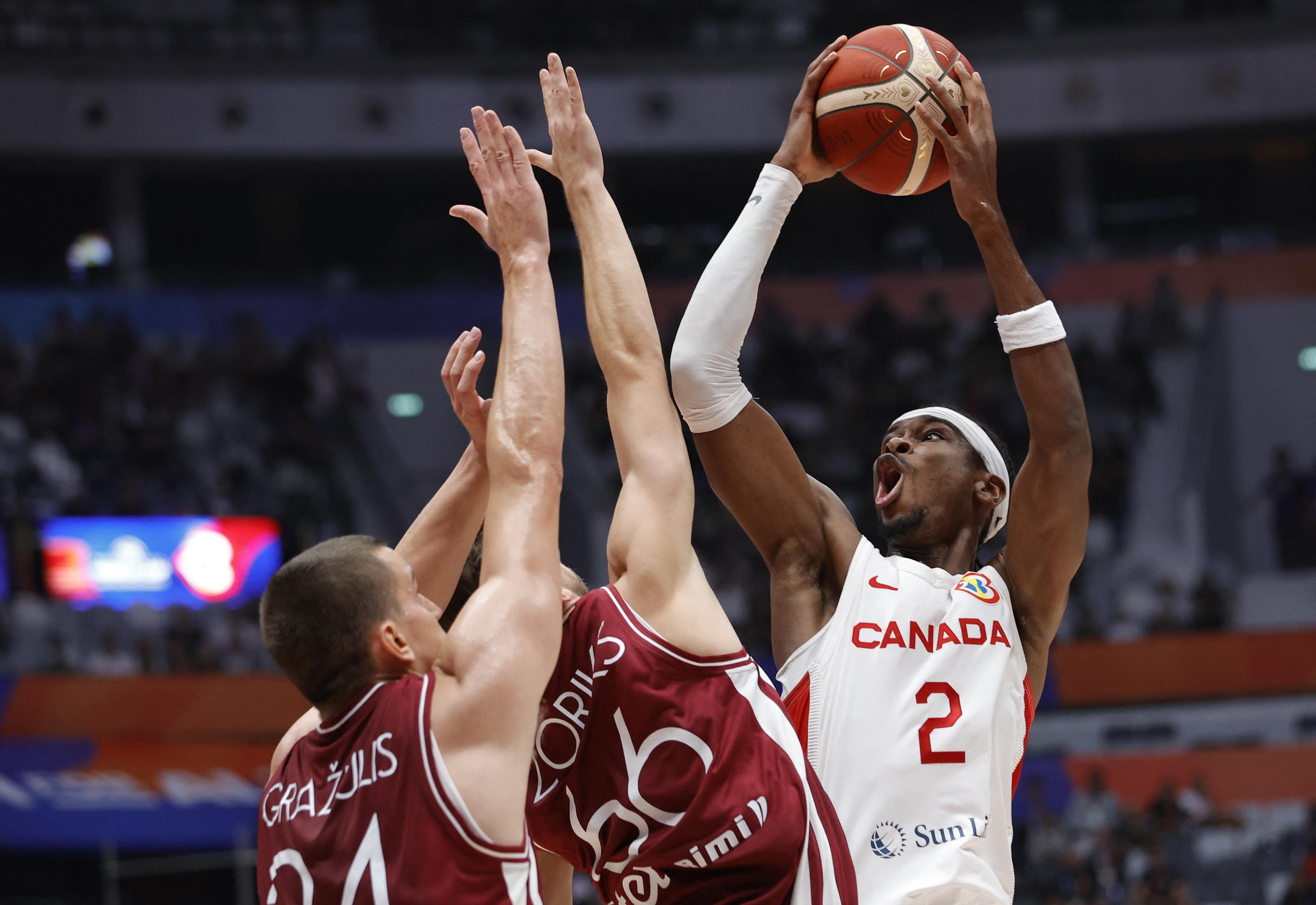 加拿大队在比赛中实力出众